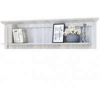 Полка «Лорена», Бетон Паин белый