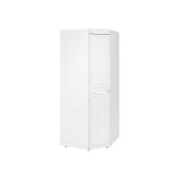 Шкаф угловой (гл.560) Монако МН-67 белое дерево