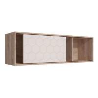 ВОЙТЕК М3 полка купе 1200 дуб Баррик/белый