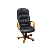 Кресло Тантал 1Д к/з черный