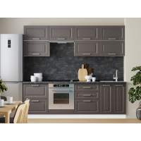 Кухня Вокс комплект 7 Белый / Графит