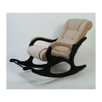 Кресло-качалка Родос Черный / Песок