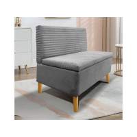 Диван ОАЗИС-1 Д широкий серый №25