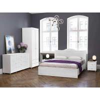 Спальня Монако-1 белое дерево