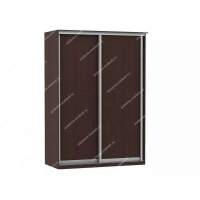 Шкаф купе Модерн 1490х600 2-х дверный 2-х секционный глухой венге