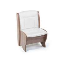 Скамья Лотос 550 ясень темный/милк