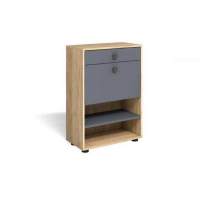 Тумба для обуви Мини-Лайт МЛ-4 дуб крафт/графит