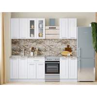 Кухня Вокс комплект 4 Белый / Меренга