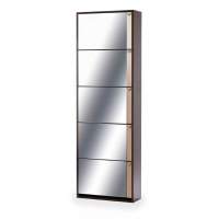 Обувница Комфорт К-5S с зеркалом Венге/Дуб