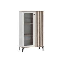 Шкаф комбинированный 51.03 Либерти опора h=150мм Белый / Дуб Каньон