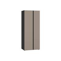 Сидней шкаф двухстворчатый 16.367.02 Антрацит / Капучино