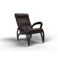 Кресло Зельден Черный / Венге в гостиную