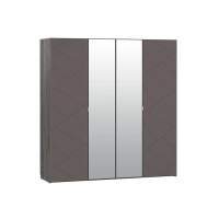 НМ 011.45 Шкаф комбинированный Summit / ясень анкор тёмный / графит софт