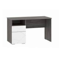 НМ 041.52 Стол письменный Summit Ясень Анкор темный / белый НМ 041.52 Стол письменный Summit Ясень Анкор темный / белый