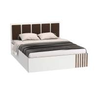 Кровать 51.19 Либерти с основанием 1600 Белый / Дуб Каньон Кровать 51.19 Либерти с основанием 1600 Белый / Дуб Каньон