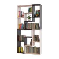 Стеллаж Сокол 2 (4 модуля ПК-9) Венге/Беленый дуб