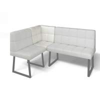 Кухонный диван Реал МУ 590 Милк/Черный муар