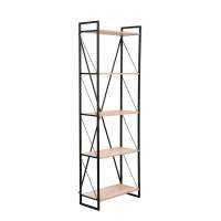 Скарлетт Стеллаж 710 Дуб сонома/Черный