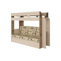 Карамель 75 кровать-диван Ясень Шимо Темный / Светлый / Ткань Газета Карамель 75 кровать-диван Ясень Шимо Темный / Светлый / Ткань Газета