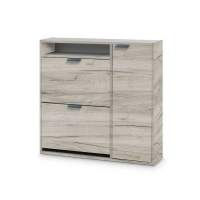 Обувница ШК-2 Дуб крафт серый в гостиную