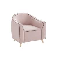 Кресло Лона / велюр киото блаш/велюр киото тоуп