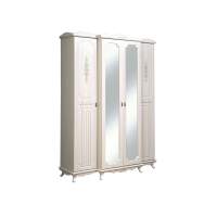 Шкаф для одежды 06.116 Кантри патина вудлайн кремовый/сандал белый