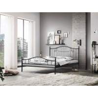 Кровать двойная 42.30 Мальта Металл черный Кровать двойная 42.30 Мальта Металл черный