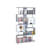 Стеллаж СТ-2 Бетон/Белый