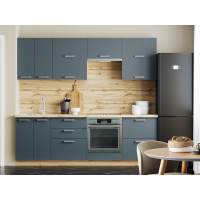 Кухня Борги комплект 5 Дуб Крафт золотой / Маренго