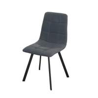 Стул Т / черный /велюр серый Стул Т / черный /велюр серый