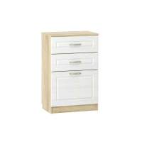 НМ 040.45 Тумба Оливия Дуб Сонома/белое дерево