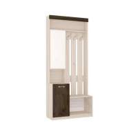 Ева 2 М1 тумба-вешалка 1000 Туя светлая/Таксония темная