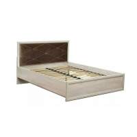 Кровать двуспальная с ортопедическим осн. 32.25-02 Сохо (1600) бетон пайн белый Кровать двуспальная с ортопедическим осн. 32.25-02 Сохо (1600) бетон пайн белый