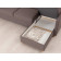 Дилан диван-кровать угловой ТД 421 Сага браун