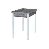 Глайдер стол обеденный / пасадена/белый