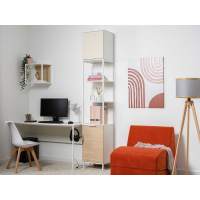 Марвэл Стеллаж16.426 Белый PE шагрень / Плэйн