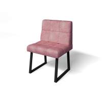 Кухонный диван Реал МД 660 Коралл/Черный муар