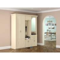 Прихожая Бэль 3 Слоновая кость