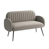 Диван 2-х местный Флеминг S велюр тенерифе хумус