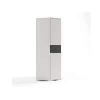 Сити 5 шкаф Белая Аляска / Черный