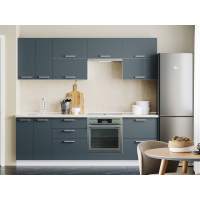 Кухня Борги комплект 5 Белый / Маренго