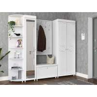 Прихожая Монако-9 белое дерево