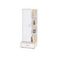 Стеллаж СТ-9 Дуб сонома/Белый