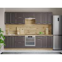 Кухня Вокс комплект 2 Дуб Крафт золотой / Графит