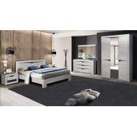 Спальня Лючия бетон пайн белый/венге