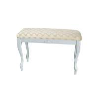 Банкетка Б-7 белый/андрис бежевый