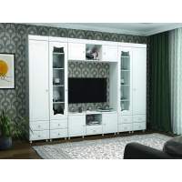 Гостиная Италия-3 белое дерево