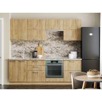 Кухня Борги комплект 5 Дуб Крафт золотой / Дуб Крафт золотой