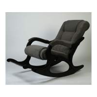 Кресло-качалка Родос Черный / Графит