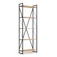 Скарлетт Стеллаж 940 Дуб сонома/Черный